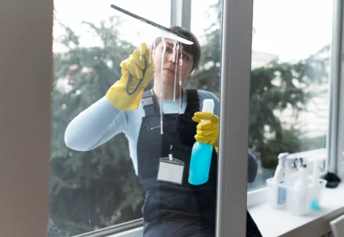 Nettoyage de vitres intérieures et extérieures à Sagnat